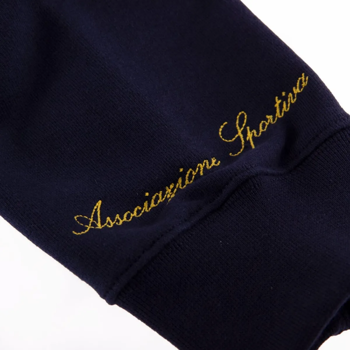AS Roma Felpa con cappuccio logo Crest Heritage Collection, Uomo, Blu<Uomo Felpe