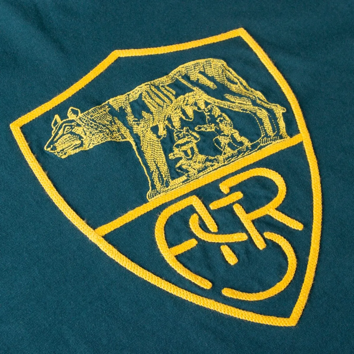 AS Roma T-shirt Heritage , Adulto, Verde<Uomo T-shirts E Polo
