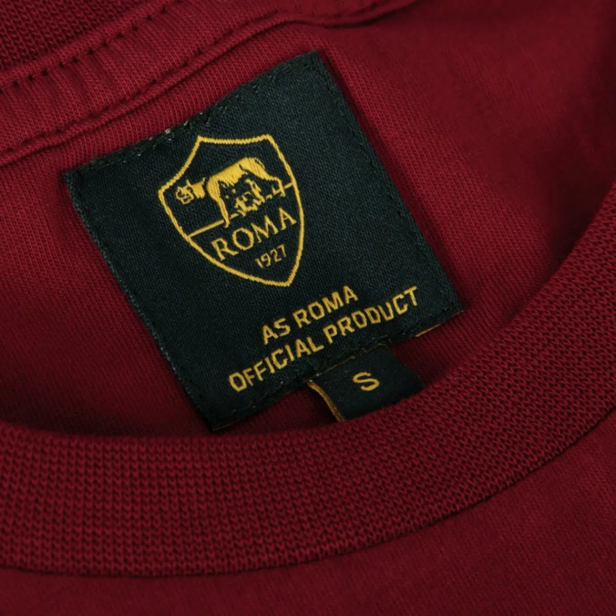 AS Roma T-shirt Heritage Logo , Adulto, Rosso<Uomo T-shirts E Polo